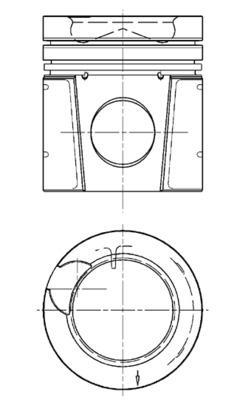 99900961, Reparatursatz, Kolben/Zylinderlaufbuchse, Reparatursatz - Kolben / Zylinderlaufbuchse, KOLBENSCHMIDT, 0159289, 1624198, 1690700, 1747551, 256960, 130122, 20-040911601, 2136700, 87-433300-10, 20040911601, 213WT05