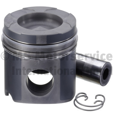 94850600, Piston, Complete piston with rings and pin, KOLBENSCHMIDT, 51.02511-7354, 51.02511-7358, 128053, 128L74, 87-104300-00, 2290600, 51.02511.7354, 51.02511.7358, 51025117354, 51025117358