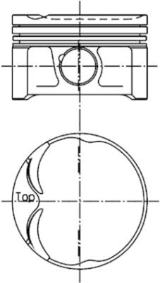 Piston - 94629611 KOLBENSCHMIDT - 085177