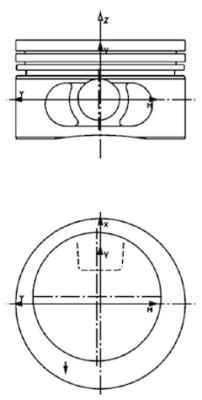 Kolben - 97333623 KOLBENSCHMIDT - 92064307