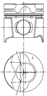 Piston - 99940620 KOLBENSCHMIDT
