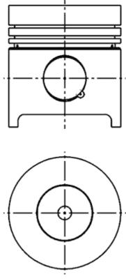 Piston - 99567600 KOLBENSCHMIDT