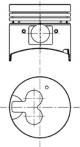 Kolben komplett mit Ringen und Bolzen - 40067610 KOLBENSCHMIDT