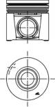 Piston - 40285620 KOLBENSCHMIDT - 87-138008-00