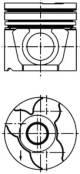 Piston - 40307600 KOLBENSCHMIDT - 062107065B, 87-143000-00, 093113