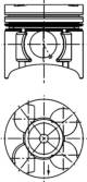 Piston - 40391610 KOLBENSCHMIDT - 0121102