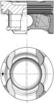 Piston - 40853600 KOLBENSCHMIDT - 2700300317, 2700301617, 2700301717