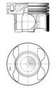 Piston - 41080600 KOLBENSCHMIDT - 6420309717, ST083142, 6420370102