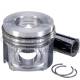 Complete piston with rings and pin - 41268600 KOLBENSCHMIDT - 11257805329
