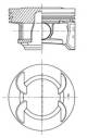 Piston - 41492620 KOLBENSCHMIDT - 55566883, 623575