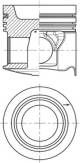 Piston - 41791600 KOLBENSCHMIDT - 130L128, 93.21014-0063, 2292000