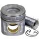 Complete piston with rings and pin - 41800600 KOLBENSCHMIDT