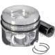 Complete piston with rings and pin - 41939620 KOLBENSCHMIDT