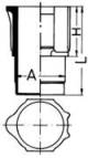 Zylinderlaufbuchse - 89309110 KOLBENSCHMIDT - 021WN29, SL11471.EY, SL11471EY