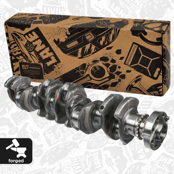 Crankshaft - HK0212 ET ENGINETEAM - 11217799970, CK005400, CK005402