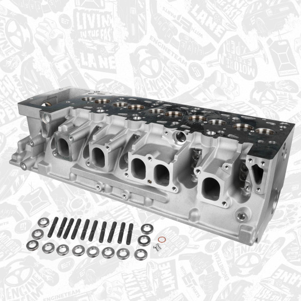 HL0085, Cylinder Head, Cylinder head, ET ENGINETEAM, VW Touareg/Multivan/Transporter 2,5TDI AXD/AXE/BAC/BLJ/BNZ/BPC/BPD/BPE 2003-2010, 070103063D, 070103063K, 070103063Q, 070103063R, 070103063S, 908712, 908712K, 908812