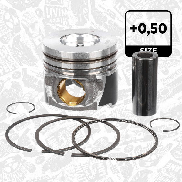 Piston - PM002950 ET ENGINETEAM - 23410-27934, 2341027934, PK30040