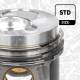 Piston - PM001900 ET ENGINETEAM - 038107065CJ, 038107101EF, 0308700