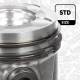 Piston - PM005500 ET ENGINETEAM - A2010-EC00B, A2010-EC01B, A2010-EC02B