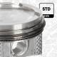Piston - PM005700 ET ENGINETEAM - 03E107103G, 0306400, 99909600