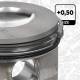 Piston - PM006650 ET ENGINETEAM - 028PI00130002, 41257620