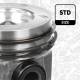 Piston - PM011100 ET ENGINETEAM - 120104953R, 6220300100, 120105460R