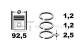 Piston Ring Kit - R4000650 ET ENGINETEAM