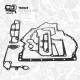 Full Gasket Set, engine - TS0023 ET ENGINETEAM - 01-37180-01, 198.610, 198.611