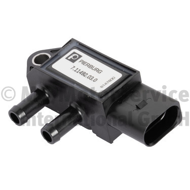 7.11492.03.0, Sensor, exhaust pressure, Other electric parts, PIERBURG, 03L906051B, 0986280715, 1026160FA230, 6PP009409-161, 84.450, 92091042, 95860615111, V10-72-1293, WG1407484, 03L906051D, 03N906051B