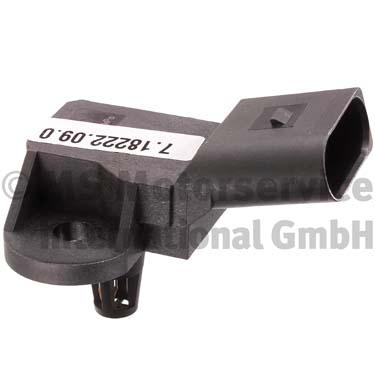 7.18222.09.0, Sensor, intake manifold pressure, Air mass sensor, PIERBURG, 03C906051, 95860618010, 03C906051F, 0261230095, 82151, 0905332, 111422, 7.18222.09.0, 718222090, V10721132, V10-72-1132