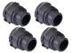 Hose Connector, radiator hose - 120000212913 PIERBURG
